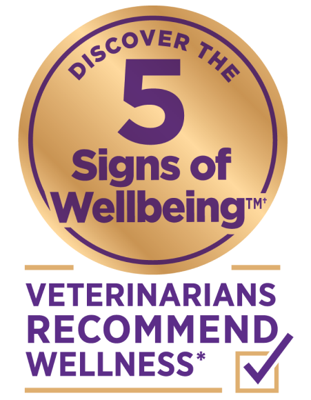 Discover the 5 signs of Wellbeing - Veterinarians Recommended Wellness*