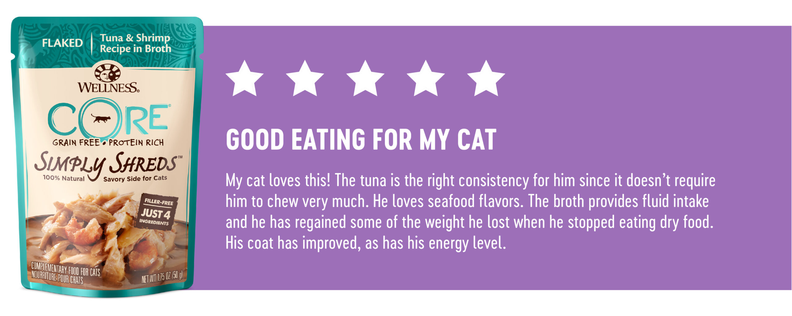 5 Stars - Good Eating For My Cat