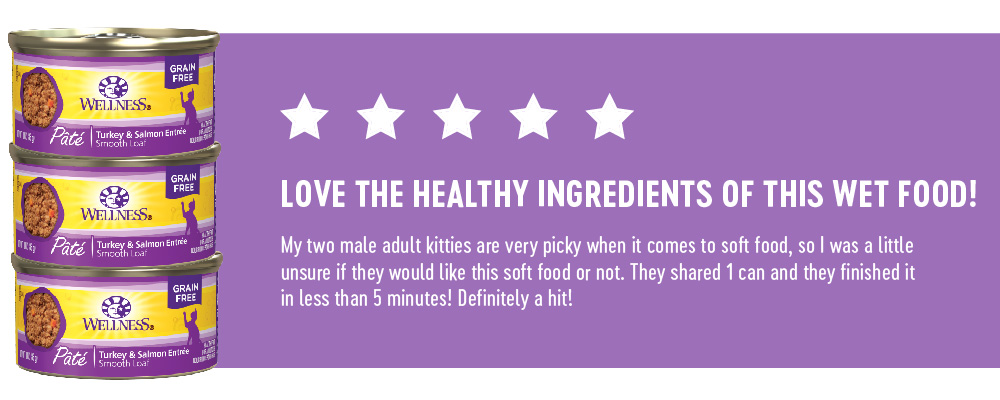 5 Stars - Love the Healthy Ingredients of This Wet Food!