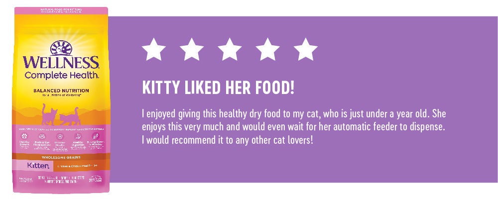 5 Stars - Kitty Liked Her Food!