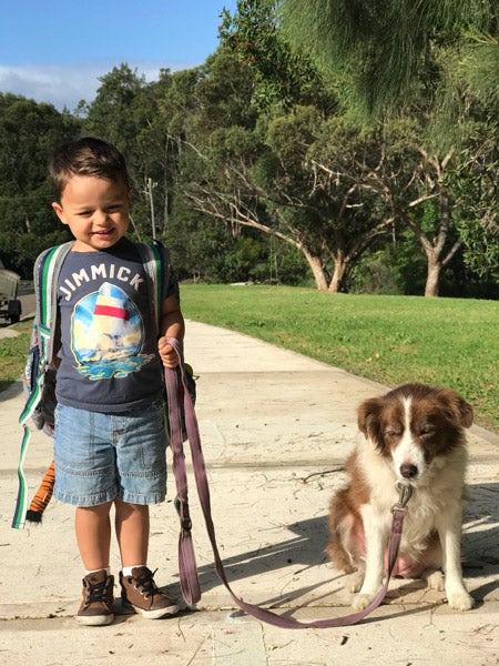 joaquin walk, Pet Ownership Teaches Kids Responsibility