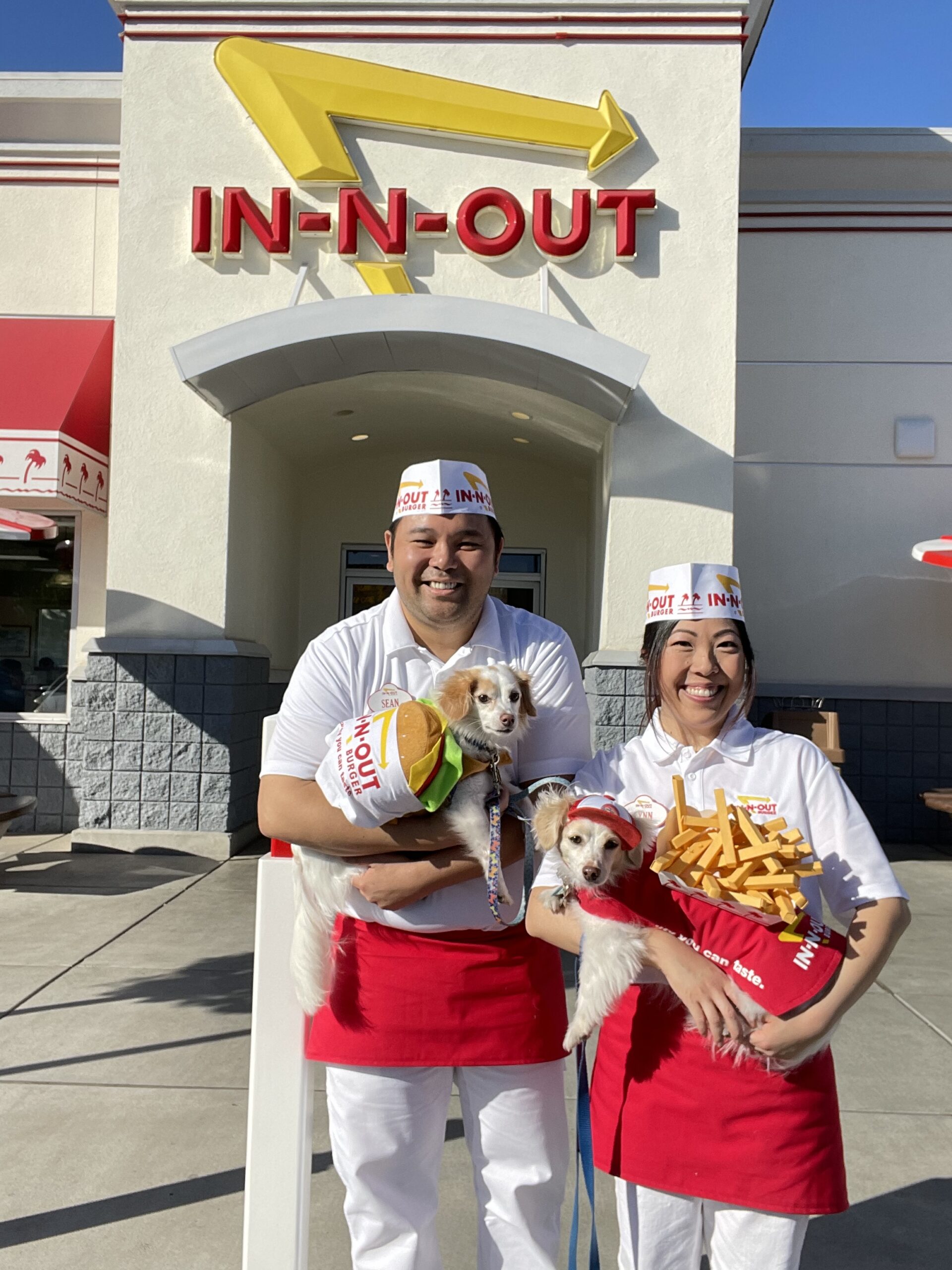 in n out pet parent costume