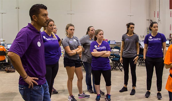 Volunteering for Hurricane Harvey