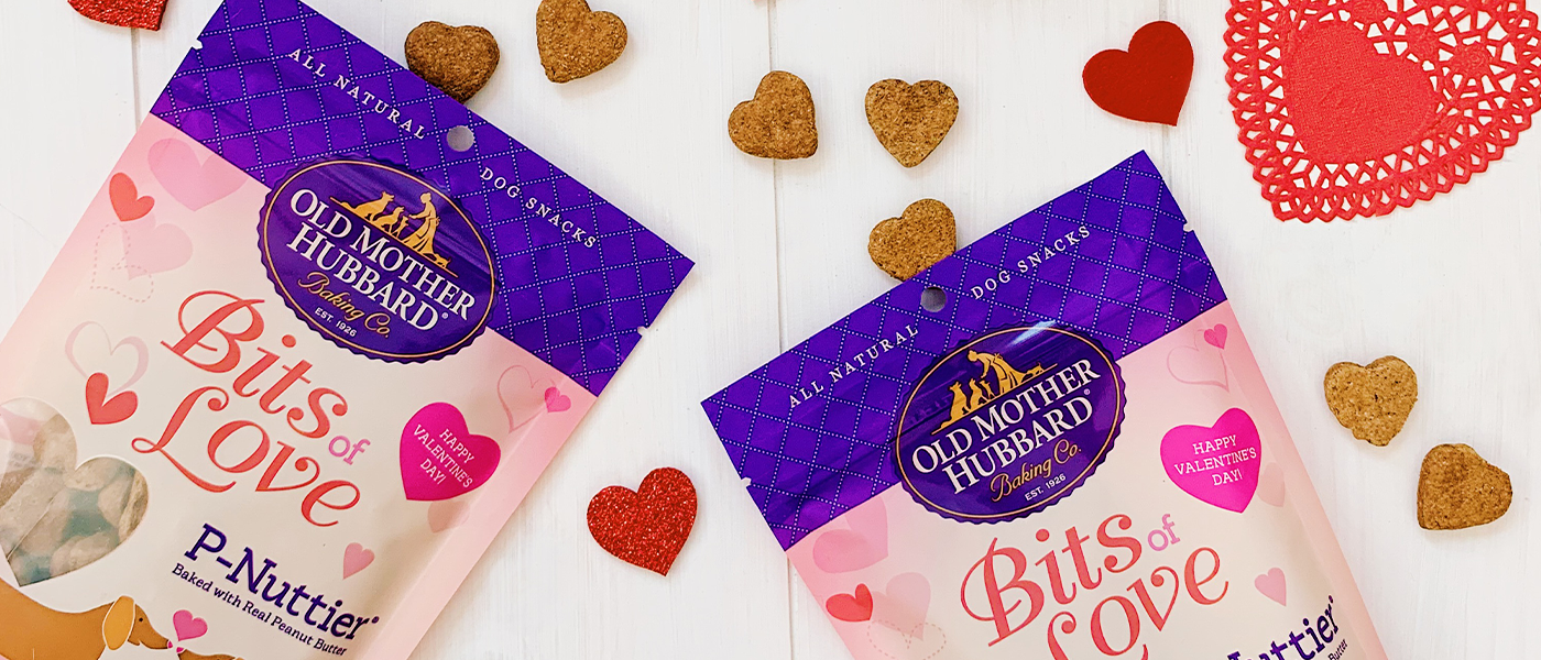 old mother hubbard bits of love, What to Get Your Dog for Valentine’s Day