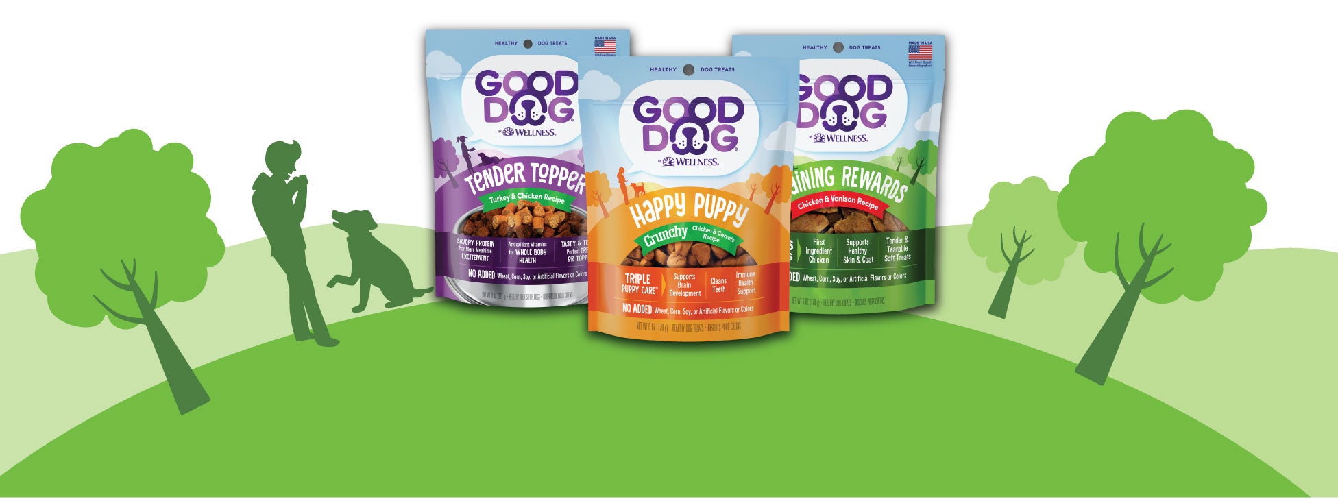 Good Dog Treats and Toppers Wellness Pet Food