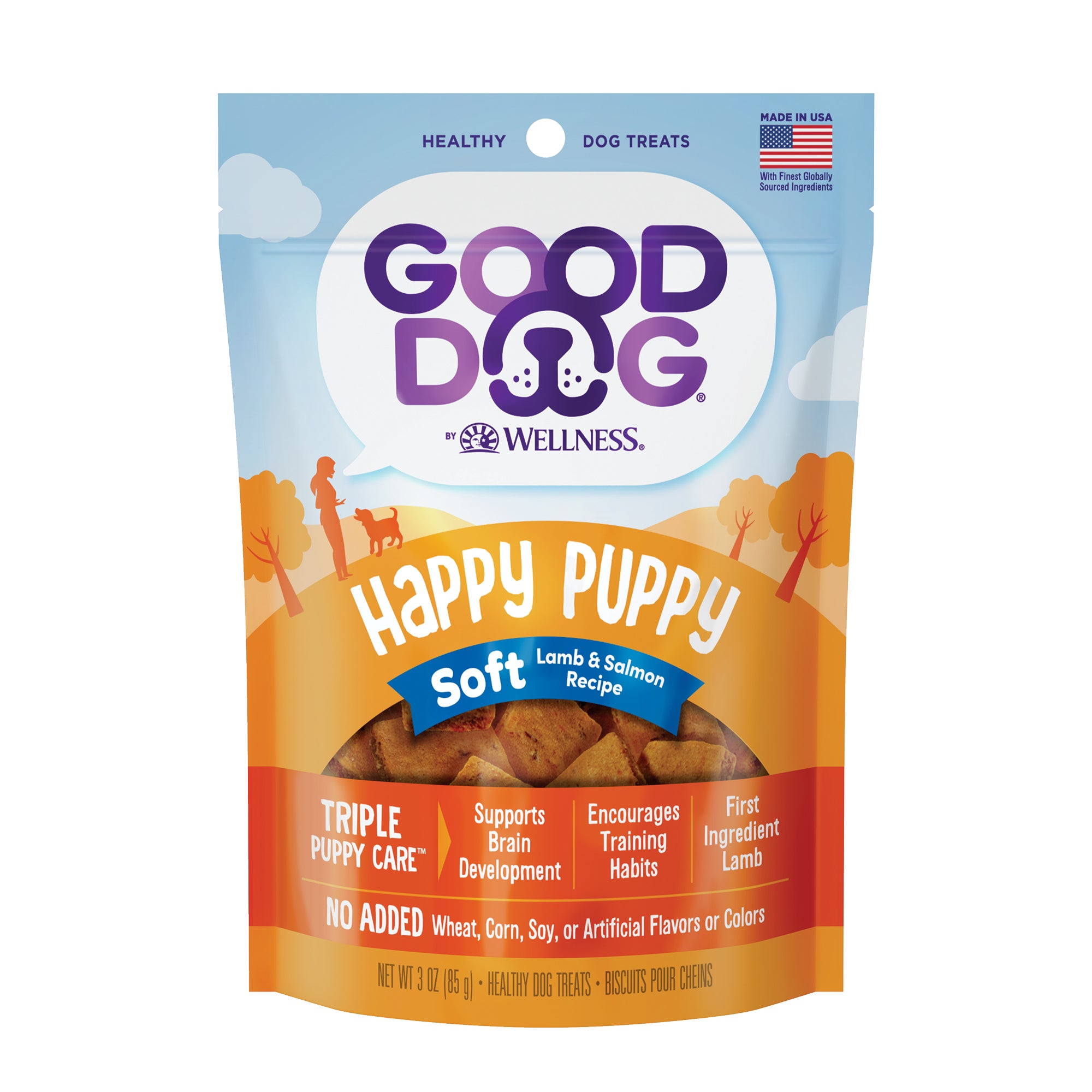 Good Dog Happy Puppy Treats Lamb & Salmon